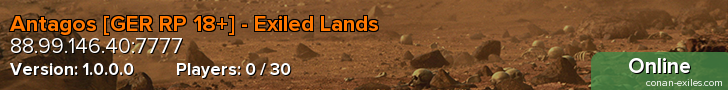 Antagos [GER RP 18+] - Exiled Lands