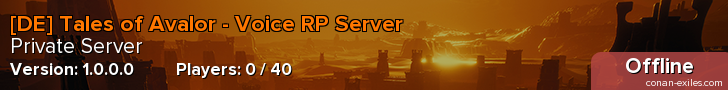 [DE] Tales of Avalor - Voice RP Server