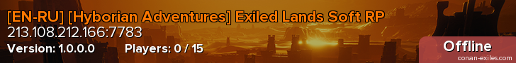[EN-RU] [Hyborian Adventures] Exiled Lands Soft RP