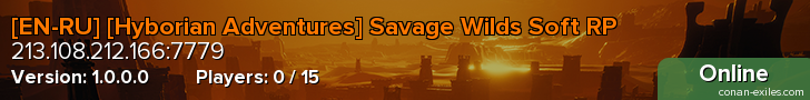 [EN-RU] [Hyborian Adventures] Savage Wilds Soft RP