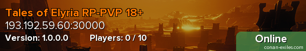 Tales of Elyria RP-PVP 18+