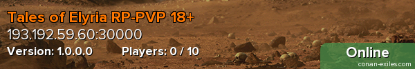 Tales of Elyria RP-PVP 18+