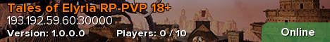 Tales of Elyria RP-PVP 18+