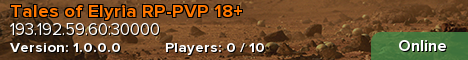 Tales of Elyria RP-PVP 18+