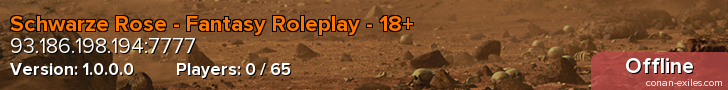 Schwarze Rose - Fantasy Roleplay - 18+
