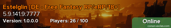 Estelglin [DE - Free Fantasy RP/eRP/18+]