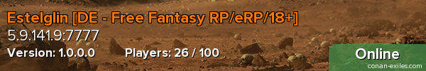 Estelglin [DE - Free Fantasy RP/eRP/18+]