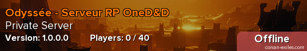 Odyssée - Serveur RP OneD&D
