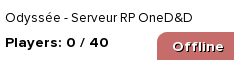 Odyssée - Serveur RP OneD&D