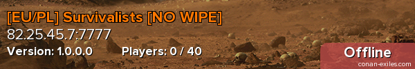 [EU/PL] Survivalists [NO WIPE]