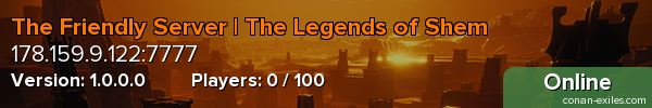 The Friendly Server | The Legends of Shem