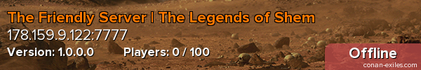 The Friendly Server | The Legends of Shem
