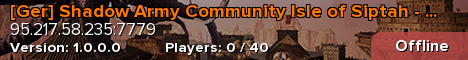 [Ger] Shadow Army Community Isle of Siptah - www.dsc.gg/saco
