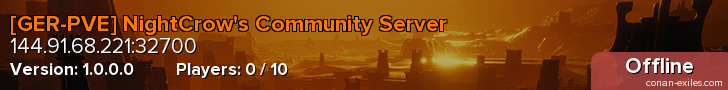 [GER-PVE] NightCrow's Community Server