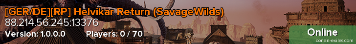 [GER/DE][RP] Helvikar Return (SavageWilds)