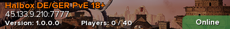 Halbox DE/GER PvE 18+