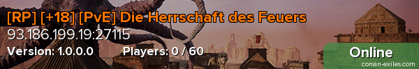 [RP] [+18] [PvE] Die Herrschaft des Feuers