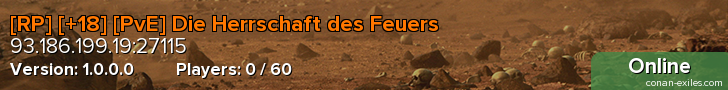 [RP] [+18] [PvE] Die Herrschaft des Feuers