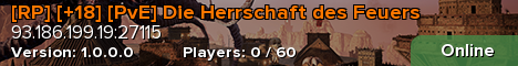 [RP] [+18] [PvE] Die Herrschaft des Feuers