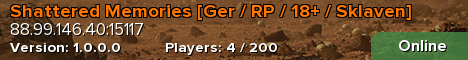 Shattered Memories [Ger / RP / 18+ / Sklaven]