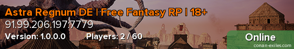 Astra Regnum DE | Free Fantasy RP | 18+