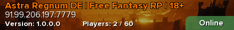 Astra Regnum DE | Free Fantasy RP | 18+