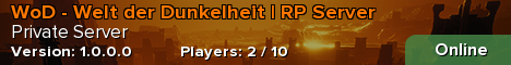 WoD - Welt der Dunkelheit | RP Server