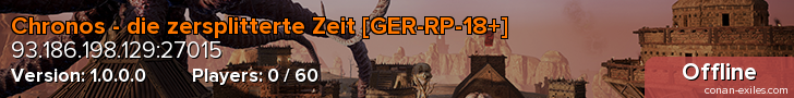 Chronos - die zersplitterte Zeit [GER-RP-18+]