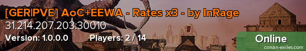 [GER|PVE] AoC+EEWA - Rates x3 - by InRage