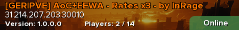 [GER|PVE] AoC+EEWA - Rates x3 - by InRage