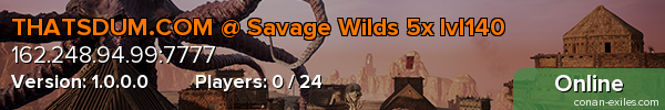 THATSDUM.COM @ Savage Wilds 5x lvl140