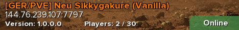 [GER/PVE] Neu Sikkygakure (Vanilla)