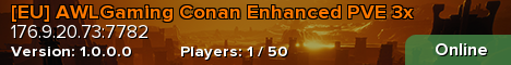 [EU] AWLGaming Conan Enhanced PVE 3x