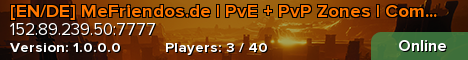 [EN/DE] MeFriendos.de | PvE + PvP Zones | Community Server