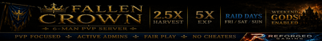 [NA][PvP] Fallen Crown • 6-Man • 2x|5x [Tue/Fri/Sat]