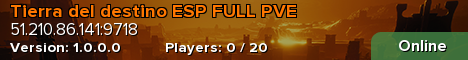 Tierra del destino ESP FULL PVE