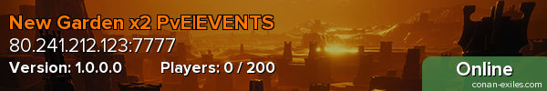 New Garden x2 PvE|EVENTS