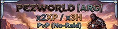 PezWorld(ARG) x2XP-x3H - PvP (No-Raid)