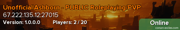 Unofficial|Ashborn - PUBLIC Roleplaying/PVP