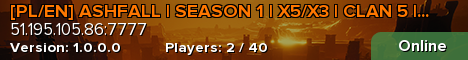 [PL/EN] ASHFALL | SEASON 1 | X5/X3 | CLAN 5 | WIPE 09.05