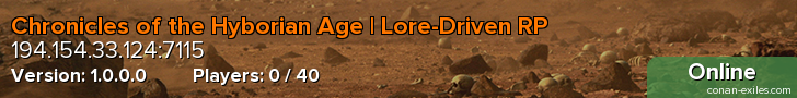 Chronicles of the Hyborian Age | Lore-Driven RP