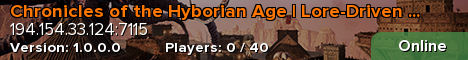 Chronicles of the Hyborian Age | Lore-Driven RP