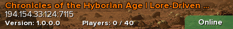 Chronicles of the Hyborian Age | Lore-Driven RP