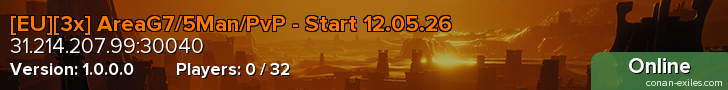[EU][3x] AreaG7/5Man/PvP - Start 12.05.26