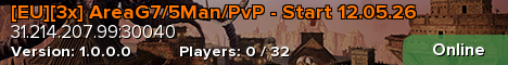 [EU][3x] AreaG7/5Man/PvP - Start 12.05.26