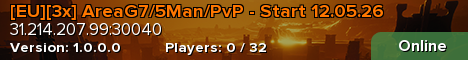 [EU][3x] AreaG7/5Man/PvP - Start 12.05.26