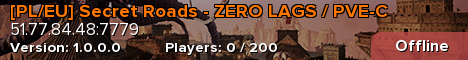 [PL/EU] Secret Roads - ZERO LAGS / PVE-C