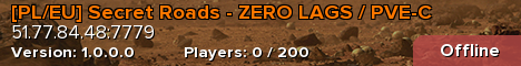 [PL/EU] Secret Roads - ZERO LAGS / PVE-C