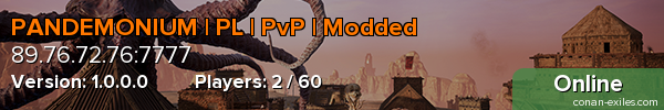 PANDEMONIUM | PL | PvP | Modded